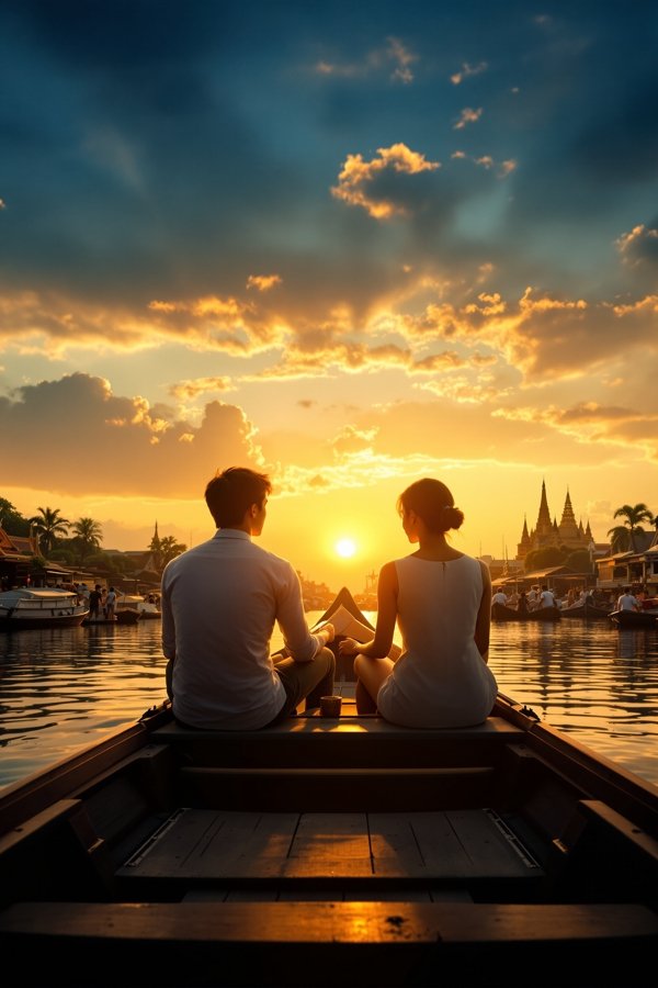 湄南河恋曲 Mekong Love Song 湄南河恋曲 电视剧海报